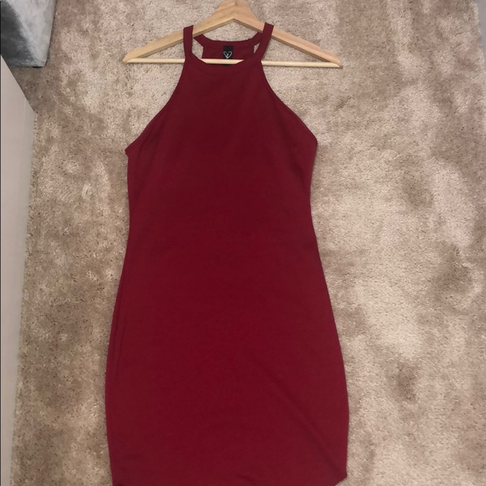 Red dress